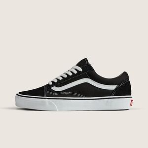 Vans Old Skool Black and White Skate Sneakers Box